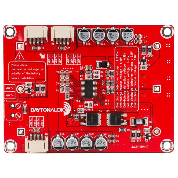 Main product image for Dayton Audio KAB-BE 18650 Battery Extension Board fo 325-113